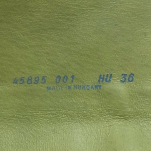 ✨HOST PICK✨ Camper Twins Puzzle Kaki Suede Tall Boots - Size 6 - Picture 9 of 12